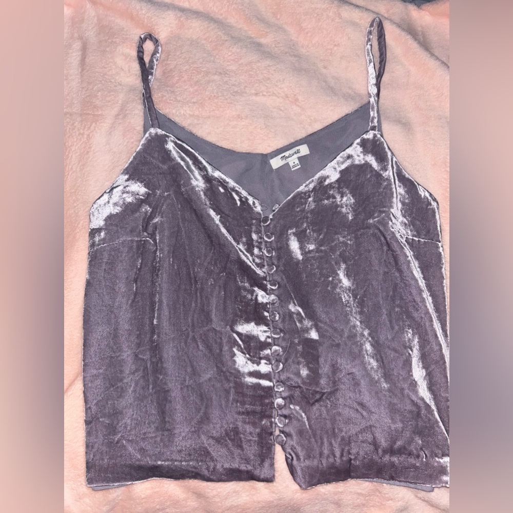 Madewell Velvet Tank